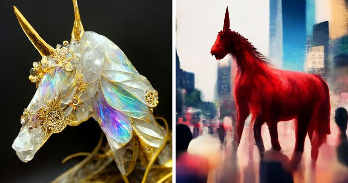 I Use An AI Bot To Create A Bunch Of Different Unreal Images Of Unicorns, Here Are 50 Of My Favorites