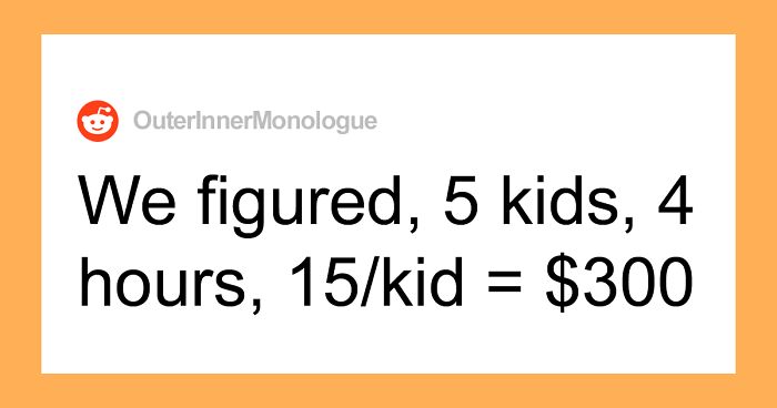 Babysitter Watches 5 Kids For 4 Hours And Expects To Be Paid $20, Is Very Surprised When This Guy Gives Her $350