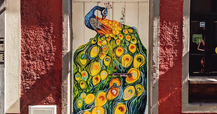 The Painted Doors Project Has Transformed Funchal In Madeira Into A Permanent Art Gallery, Here Are Some Of The Colorful Doors I Visited (27 Pics)