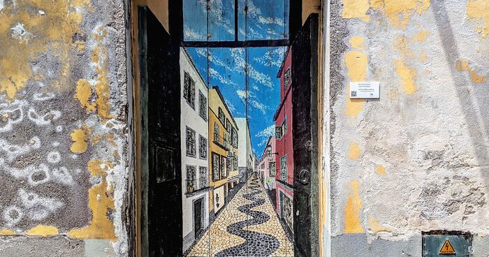 The Painted Doors Project: I Took Pictures Of Beautiful Doors In Madeira (27 Pics)