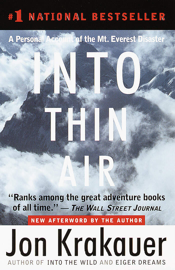 Into Thin Air By Jon Krakauer