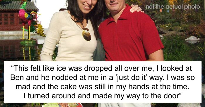 Woman Wonders If She’s A Jerk For Taking Her Own Baked Cake That Was For Her Fiance’s B-Day And Leaving His Party After His Mom Deliberately Stole Her Thunder