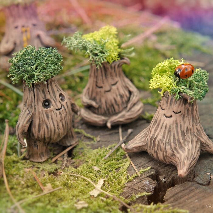 I Make These Little Forest Creatures Inspired By Nature And Fantasy (12 Pics)