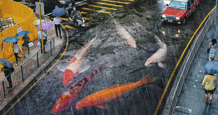 This Artist Creates Surreal Scenes Of Hong Kong (60 New Pics)