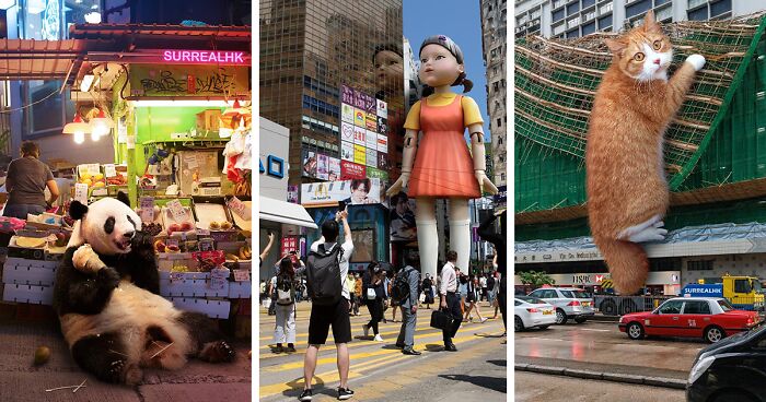 Artist Offers A New Perspective On Hong Kong Through His 60 Surreal Images (New Pics)