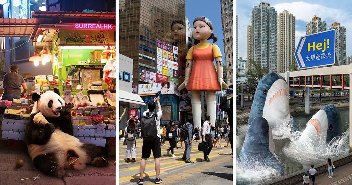 Artist Offers A New Perspective On Hong Kong Through His 60 Surreal Images (New Pics)