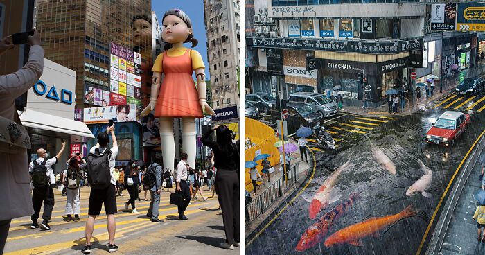 This Artist Offers A Surreal Take On Hong Kong By Blending Fiction With Reality (60 New Pics)