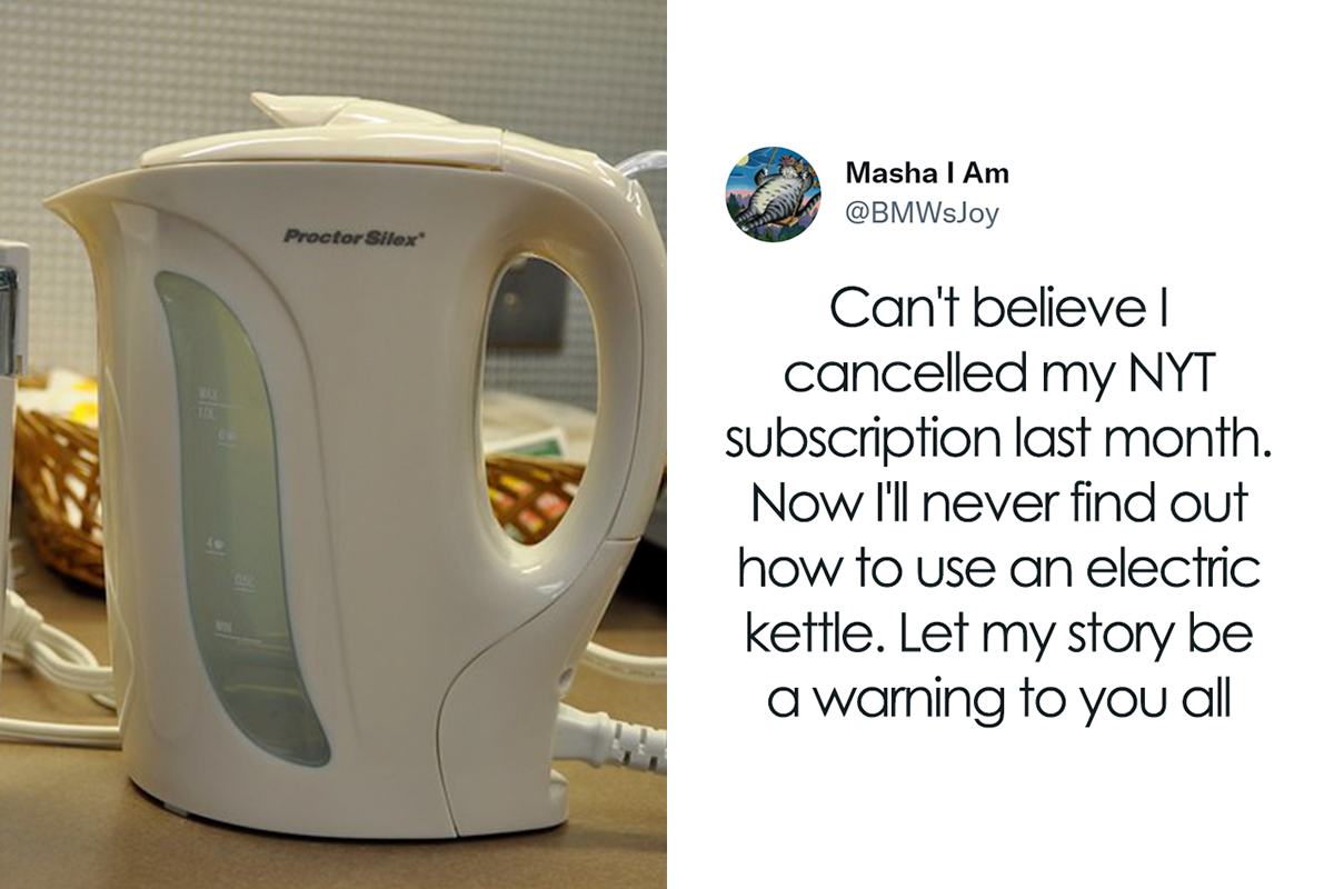 Twitter Is Baffled By The New York Times' Electric Kettle Coverage