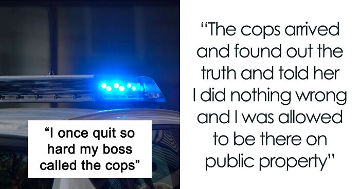 Annoyed ‘Employee Of The Month’ Tells Boss To Stop Breathing Down His Neck, Gets Cops Called On Him After He Walks Off The Job