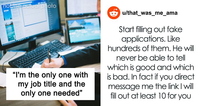 Employee Finds Out Employer Is Secretly Looking To Replace Them After Finding Their Job Listed Online