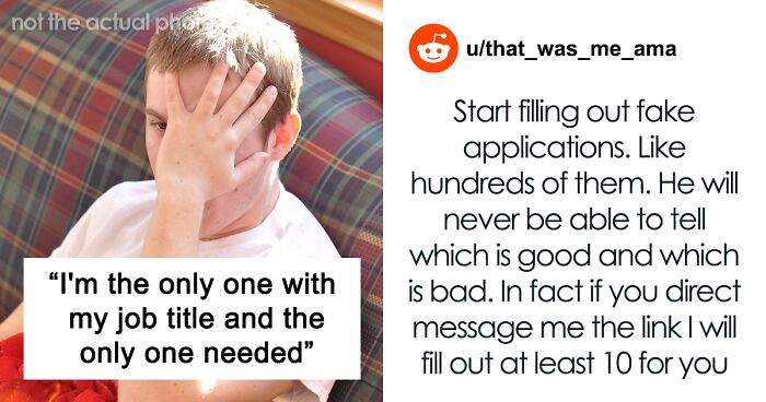 Employee Finds Out Employer Is Secretly Looking To Replace Them After Finding Their Job Listed Online