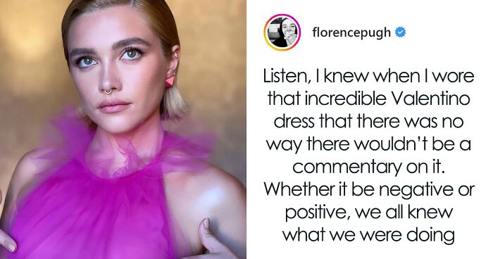 Marvel Star Florence Pugh Claps Back At Comments Criticizing Her For Wearing A See-Through Dress To A Fashion Show