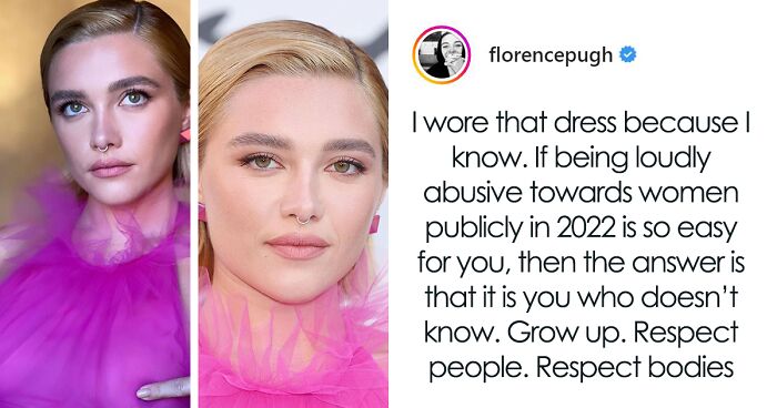 Florence Pugh Slams Body Shamers Who Criticized Her For Wearing A Revealing Valentino Dress