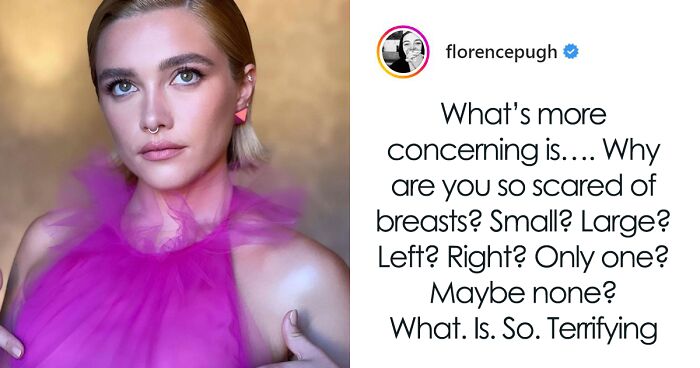 Florence Pugh Blasts Online Abusers Who Criticized Her For Wearing A Sheer Dress To A Fashion Show