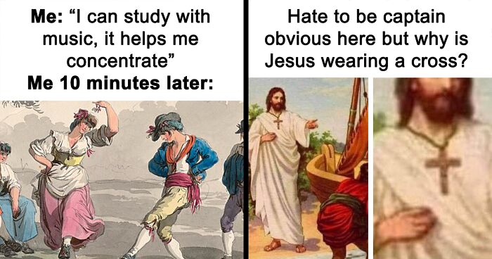 90 Of The Funniest Classical Art Memes Shared In This Online Group (New Pics)