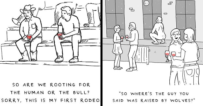 This Artist Might Make You Laugh With His Single-Panel Comics (40 Pics)