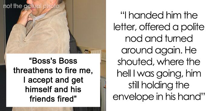 Boss Comes With Termination Letter Hoping That Employee Makes Apologies For 