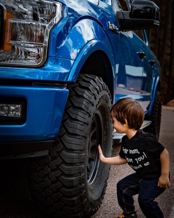 Dwarfed By A Truck