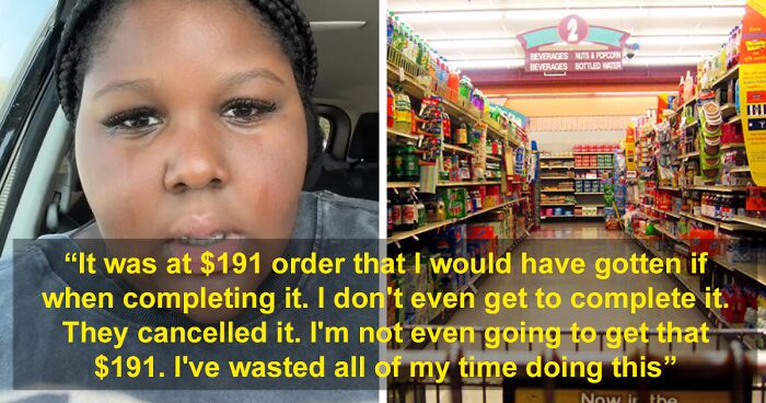 Instacart Shopper Accepts A 125-Item Order And Spends 1.5 Hours Completing It Before It Gets Abruptly Canceled, Is Furious After Being Offered $7 As Compensation