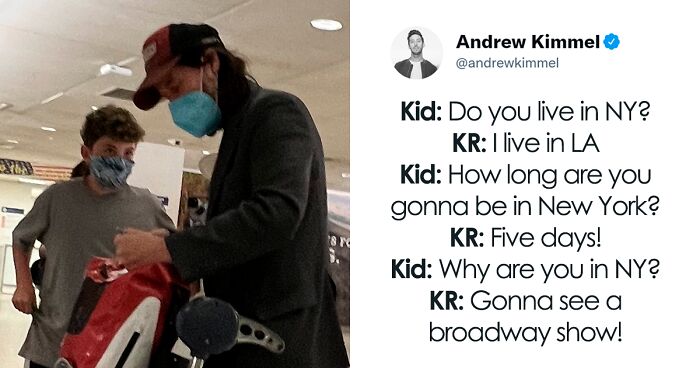 Twitter User Shares A Wholesome Conversation He Overheard At The Airport Between Keanu Reeves And A Fan, Tweet Goes Viral With Over 300k Likes