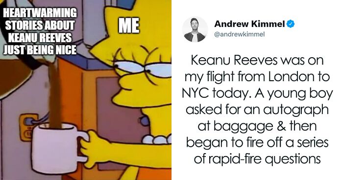 Keanu Reeves Took The Time To Answer A Young Fan’s Barrage Of Questions, And The Internet Is Melting At The Wholesomeness