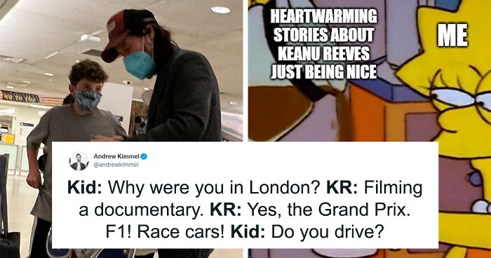 Twitter User Shares A Wholesome Conversation He Overheard At The Airport Between Keanu Reeves And A Fan, Tweet Goes Viral With Over 300k Likes