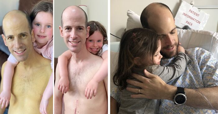 Dad Shares Photos Of His Remarkable Recovery After Vital Liver Transplant, Touching 100k People Online