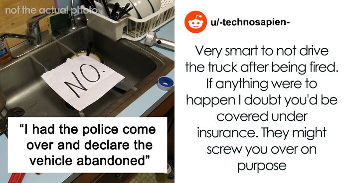 Boss Overreacts To Worker’s 2 Weeks’ Notice, Employee Forces Them To Pick Up The Company Truck 3 Hours Away On A Sunday Or Else It’d Be Towed By The Police