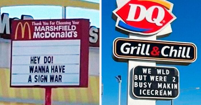 McDonald's And Dairy Queen Are Having A Sign War In Missouri, And Things Are Getting Out Of Hand Fast