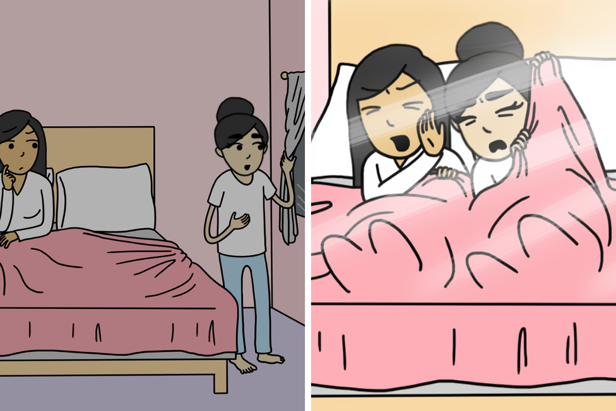 Bored Lesbian Sex - Life Of A Lesbian Couple: 20 Cute And Funny Comics I Made (New Pics) | Bored  Panda