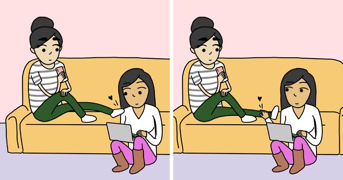 My 20 New Wholesome And Funny Comics About Everyday Life As A Lesbian Couple