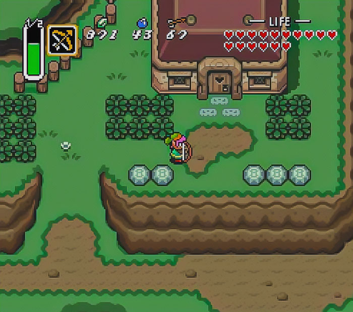 The Legend Of Zelda: A Link To The Past gameplay 
