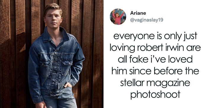 Robert Irwin Shows His Glamorous Side In This Photoshoot With Stellar Magazine