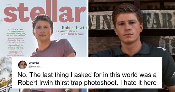 Robert Irwin's Photoshoot With Stellar Magazine Is Creating Quite A Buzz On The Internet