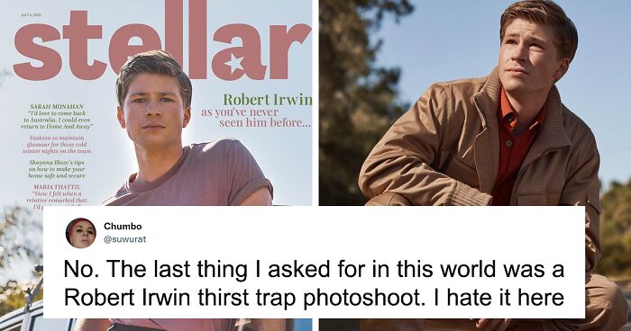 People On The Internet Can’t Stop Looking At These Pictures Of Robert Irwin In His First-Ever Fashion Photoshoot