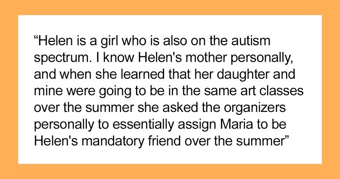 “AITA For Telling A Fellow Mother Of A Special Needs Child That My Daughter Is Not Responsible For Her Child?”