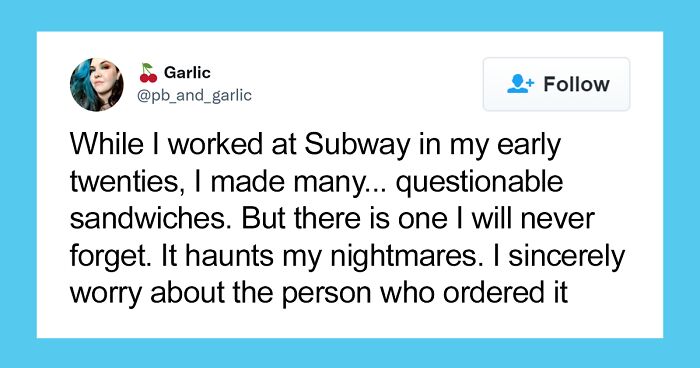 Ex-Subway Employee Goes Viral For Sharing This Cursed Subway Sandwich Story