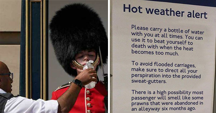 Brits Are Sharing How They Are Dealing With This Record-Breaking Heatwave (40 Posts)