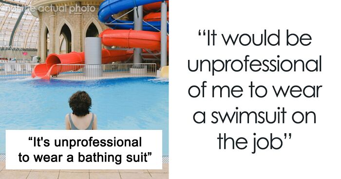 Social Worker Maliciously Complies After Supervisor Says It’s Unprofessional To Wear A Swimsuit On The Job, Gets Praised Online