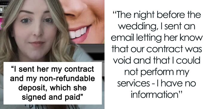 People Are Backing Up This Photographer Who Had To Cancel The Night Before A Wedding Ceremony