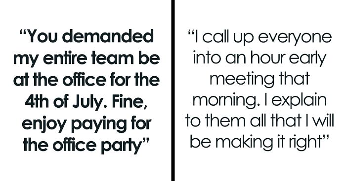 IT Team Leader Maliciously Complies With VP's Request That They Work On 4th Of July, Organizes An All-Expenses-Paid Party For His Team And Gets The VP In Trouble