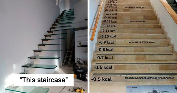 107 Of The Worst Stair Designs That May Result In Injuries (New Pics)