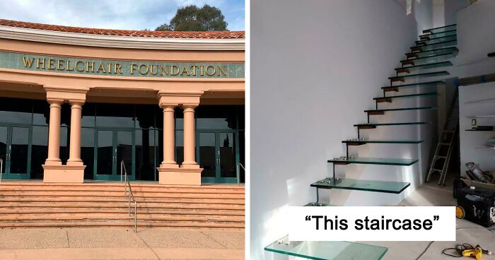 30 Examples Of Horribly-Designed Stairs (New Pics)