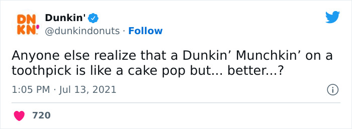 Whoever Manages The Dunkin Donuts Twitter Account Has An Amazing Sense Of Humor Proven With