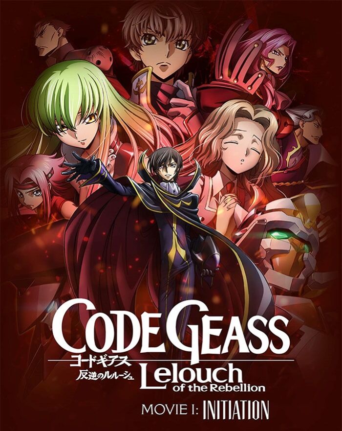 Poster for Code Geass: Lelouch of the Rebellion anime