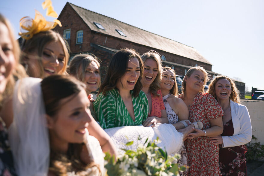 I Photographed A Wedding At Grange Barn