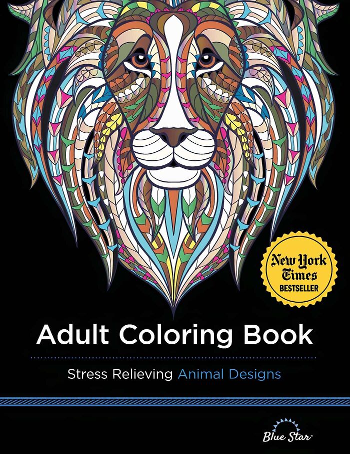 Whimsical Animals (Adult Coloring Books #7) (Paperback)