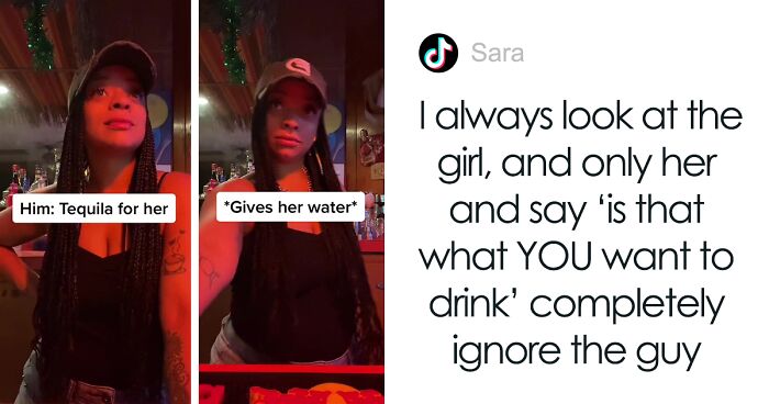 Bartender Gets Appreciated Online For Swapping Tequila With Water When She Suspects Danger Around Women