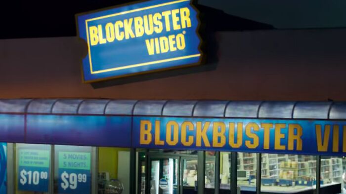 Picking Out A Movie To Rent At Blockbuster. I Can Smell The Popcorn Now