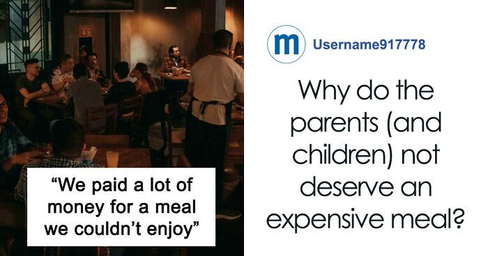 Woman Gets Free Bottle Of Wine After Kids “Ruin” Dinner At An Expensive Restaurant, Calls For Policy Change